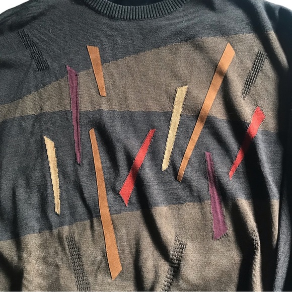 St Croix Knits Men’s Crew neck Sweater Cotton Blend Size Large - Picture 2 of 6